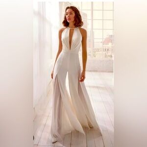 Jardinvue White Pearl Jumpsuit